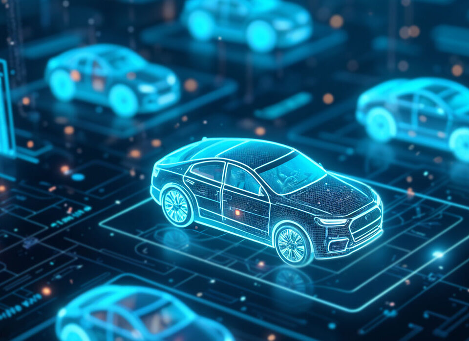 Visualização digital de catálogo técnico automotivo, representando a importância da digitalização de catálogos para a eficiência industrial