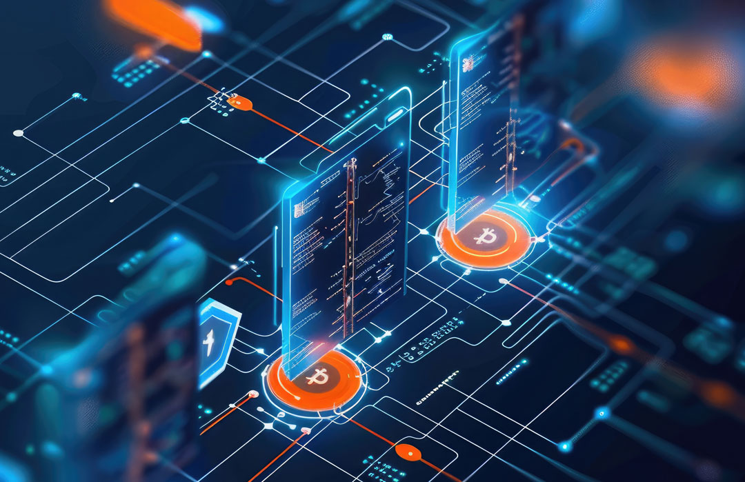 Interface digital simulando fluxos de dados técnicos e engenharia conectada, representando a integração entre design, produção e pós-venda com a plataforma Zeitten